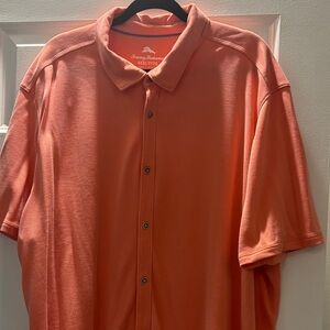 Tommy Bahama Men's Coral Polo Shirt